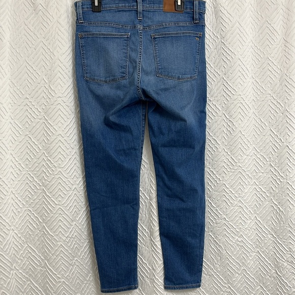 Madewell 9” High Rise Skinny Crop Jeans Size 31 - Picture 2 of 6